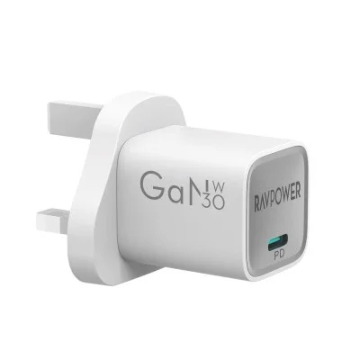 Ravpower  Mini Pd30W  Gan Type C Charger White